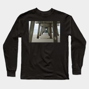 Straight and Center Long Sleeve T-Shirt